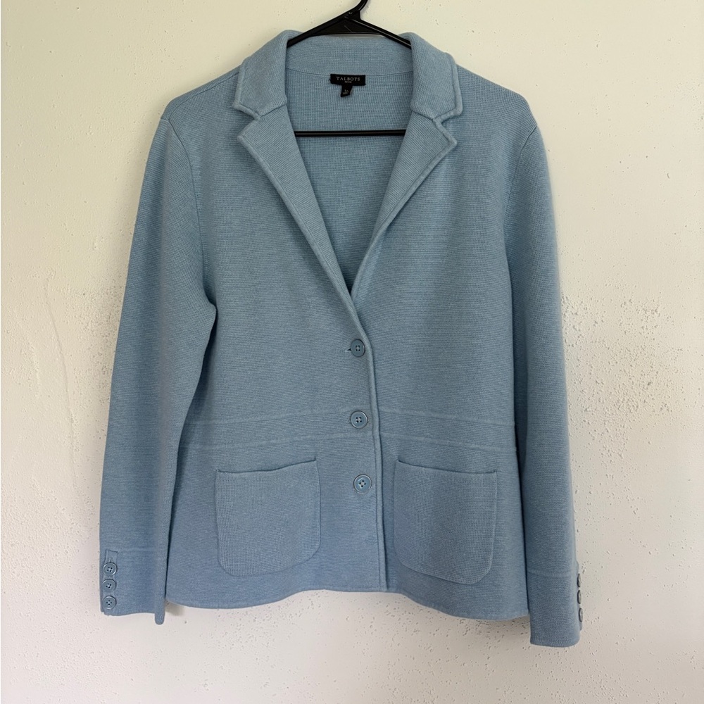 Talbots Sky Blue Women's Blazer